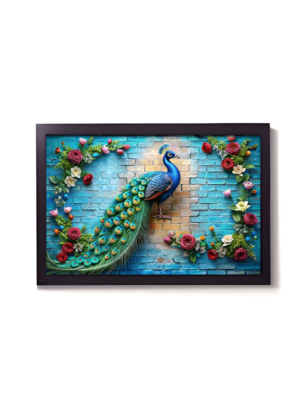 RANDOM Green & Blue Abstract Wall Paintings-picture-41