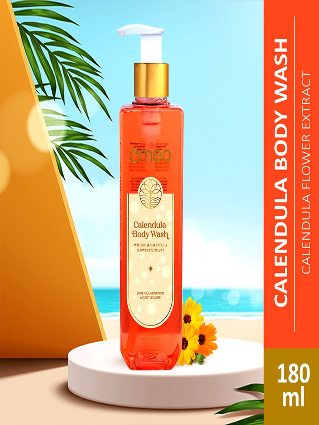 Omeo Calendula Body Wash Shower Gel With Natural Calendula Extract - 180ml-picture-21