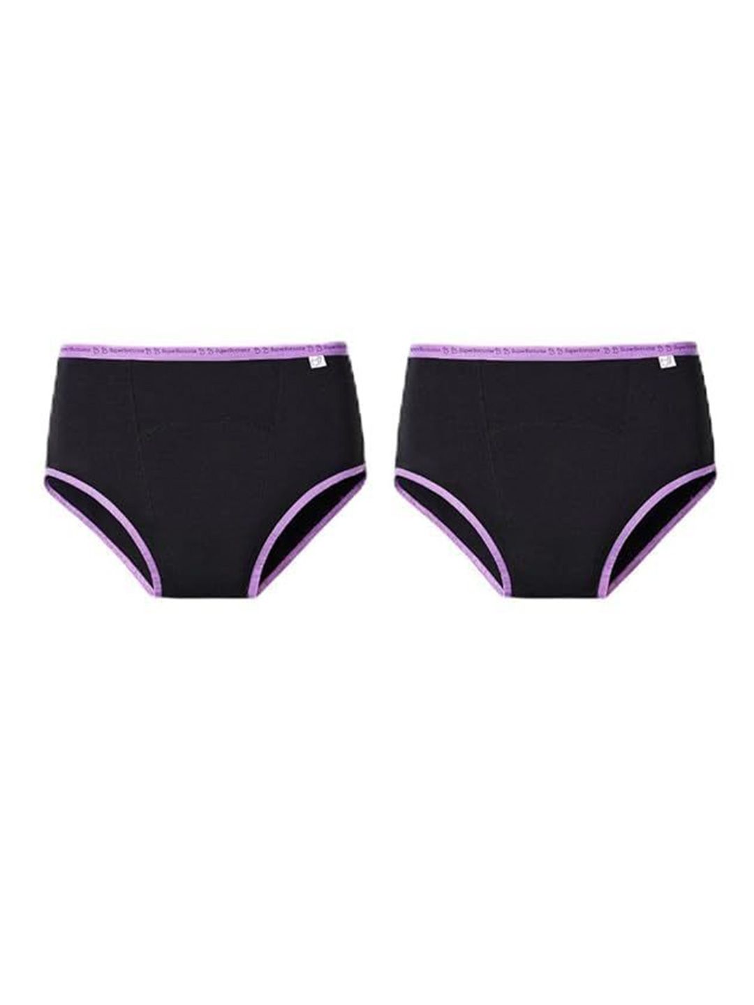 SuperBottoms Pack Of 2 High Rise Period Briefs-picture-8