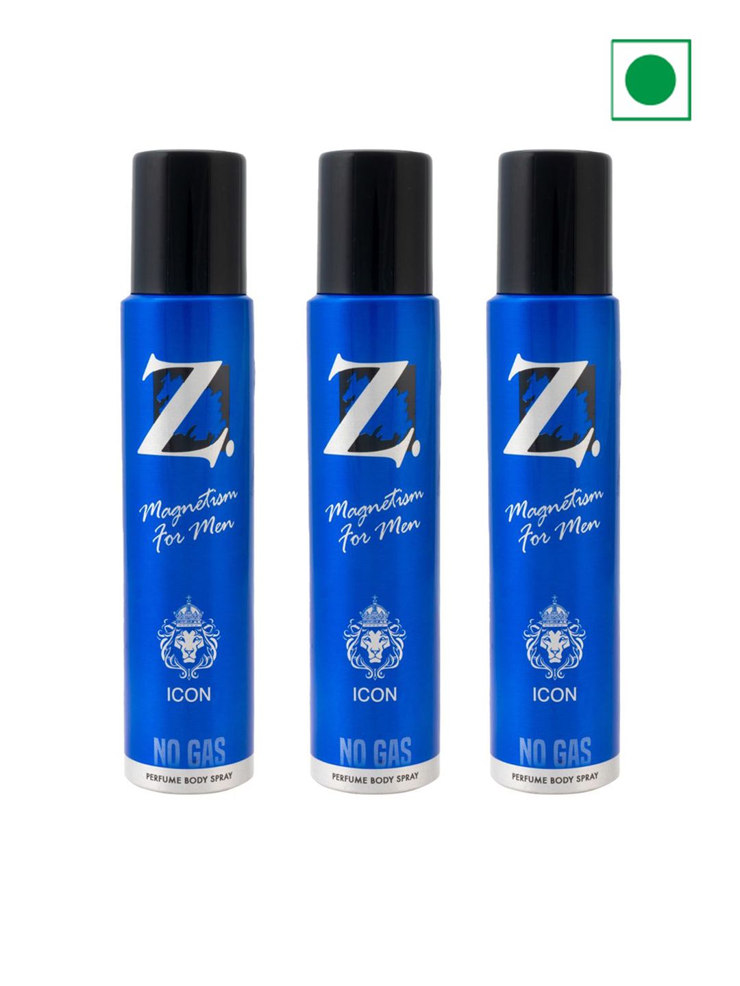 Z-MAGNETISM FOR MEN Icon Set Of 3 Long Lasting Deodorant Body Spray - 120ml(99g) Each-image-23