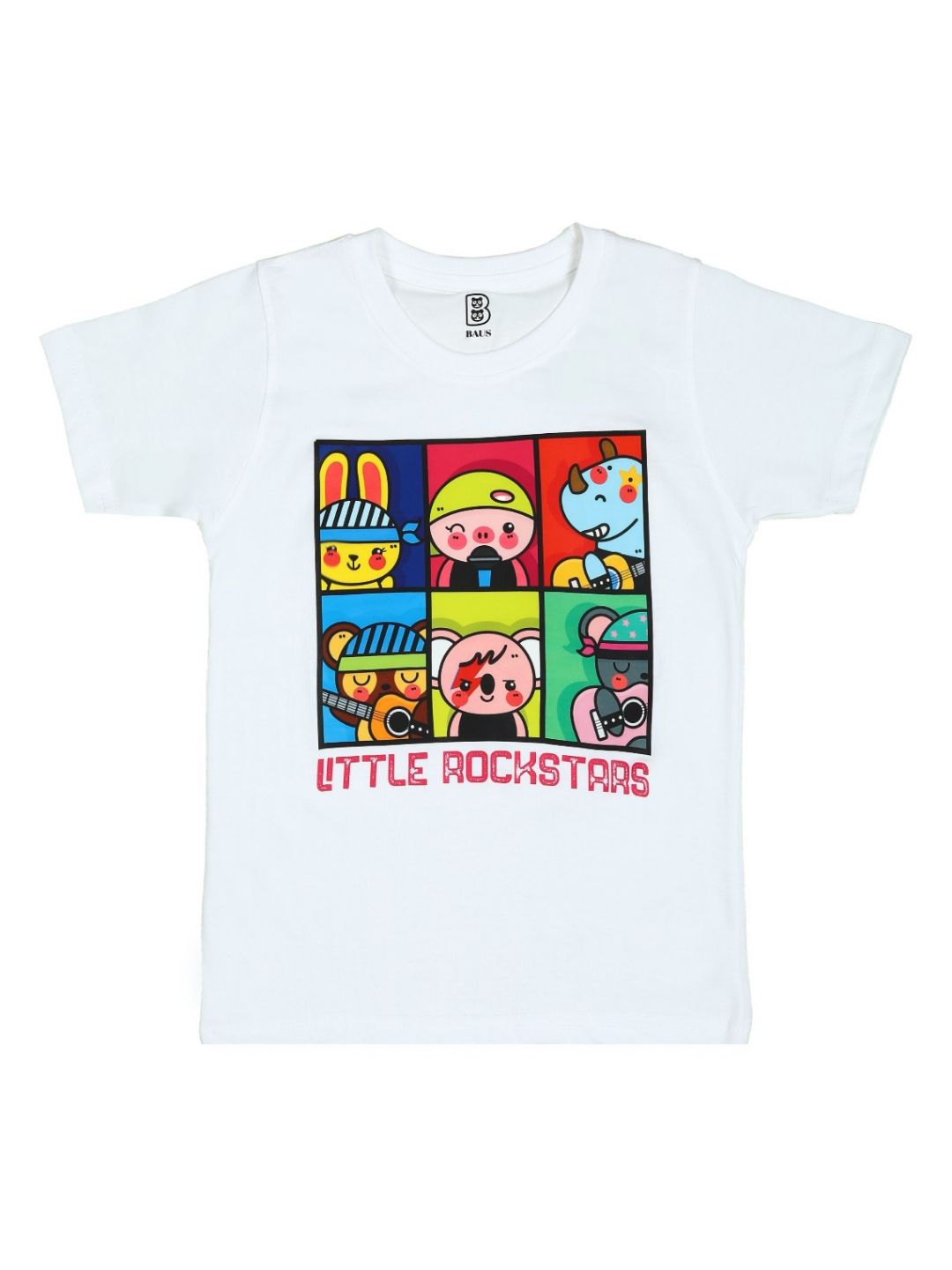 BAESD Boys Printed V-Neck Applique T-shirt-picture-12