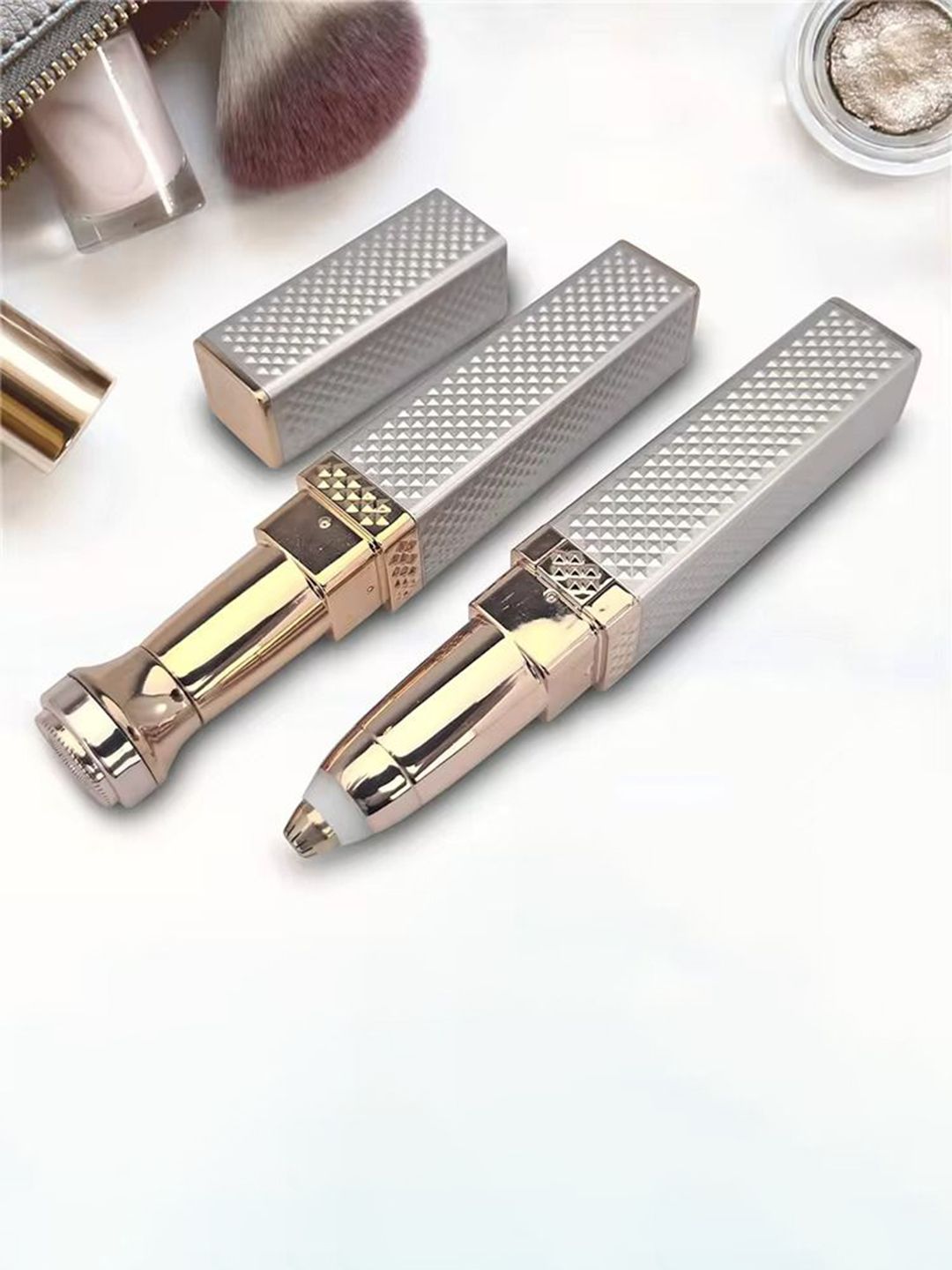 Flying Monk 2 IN 1 Electric Removal Shaver For Eyebrow Body Facial Nose Hair Epilator