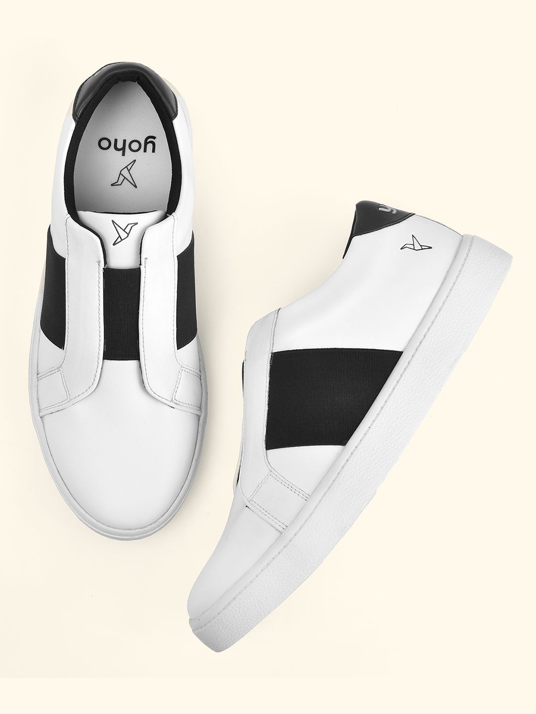 yoho Women Colourblocked PU Slip-On Sneakers-picture-11