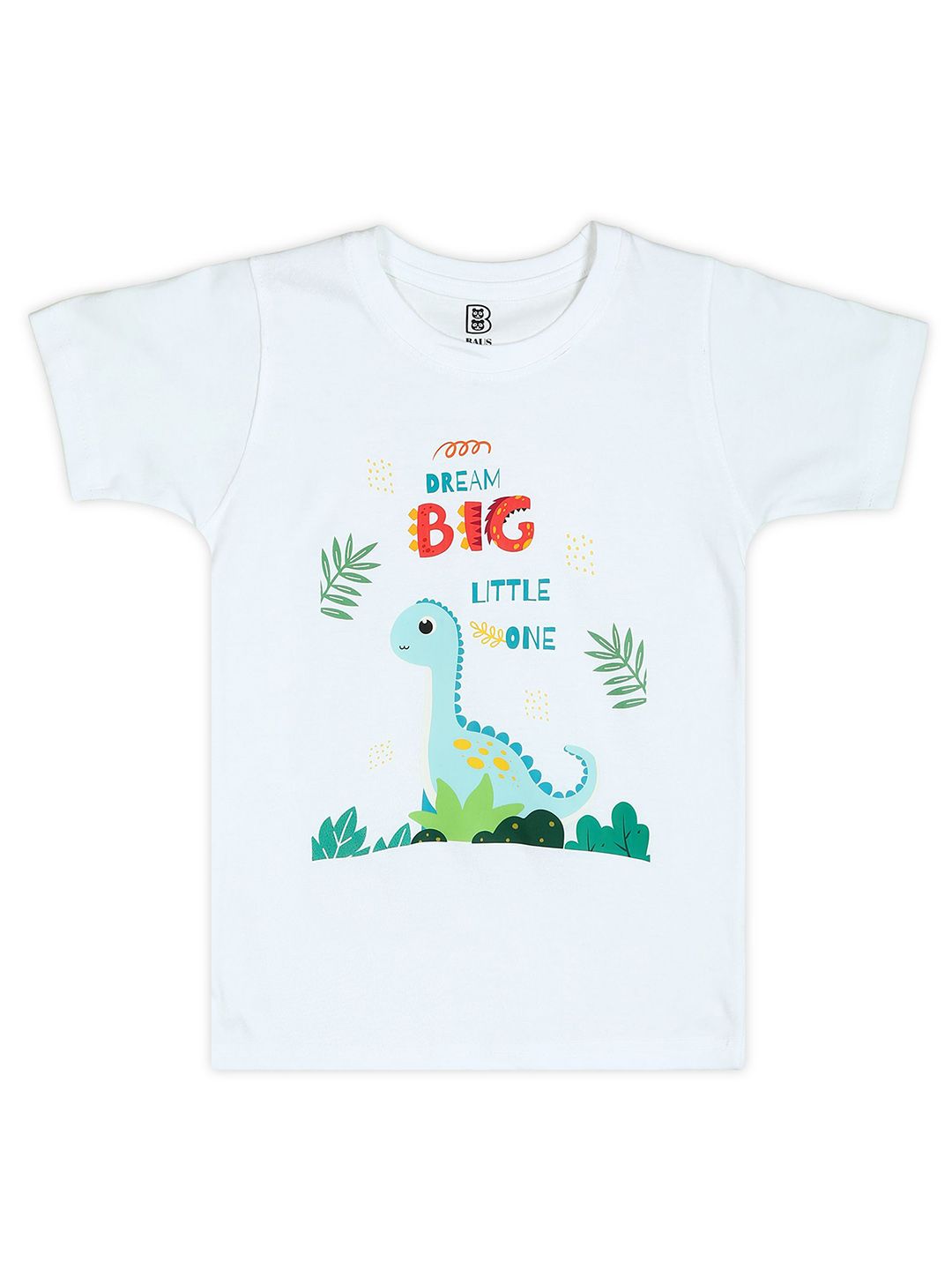 BAESD Boys Typography Printed Extended Sleeves Applique T-shirt-picture-36