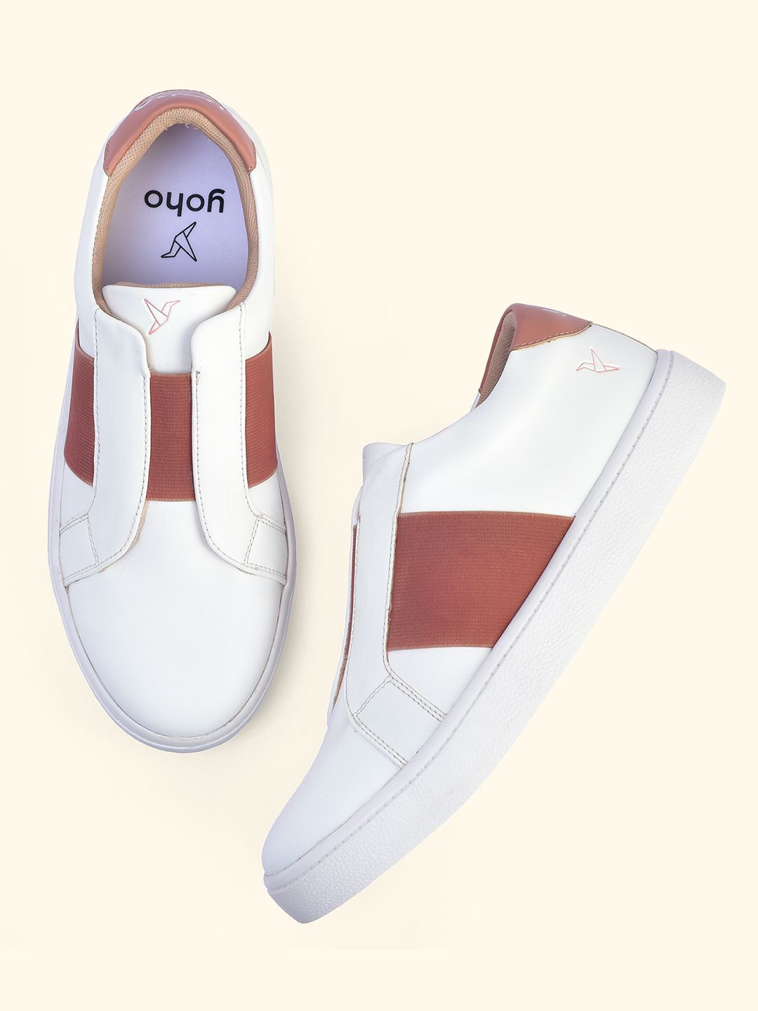 yoho Women Colourblocked PU Slip-On Sneakers-picture-10