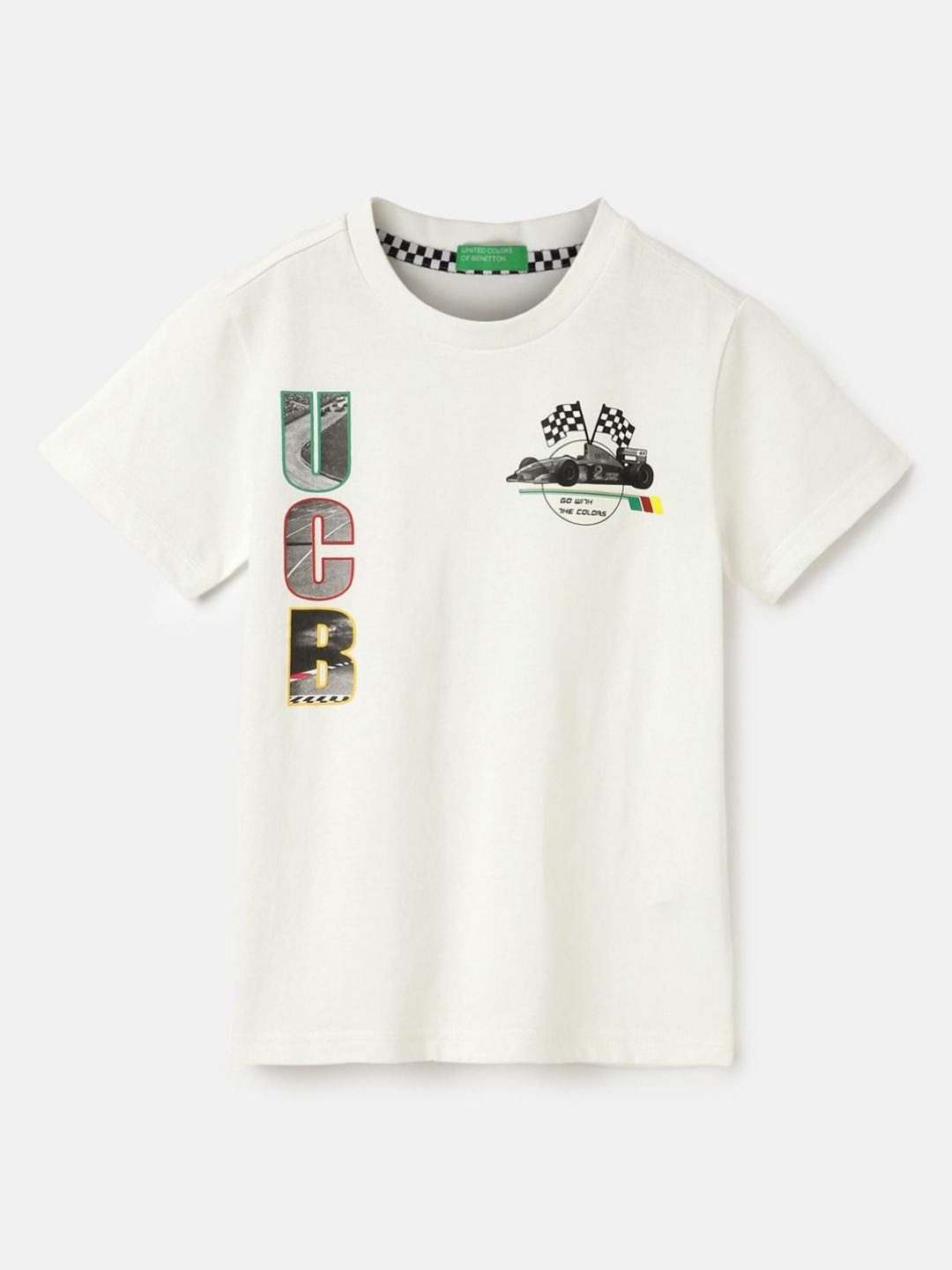 United Colors of Benetton Boys Printed Pure Cotton Applique T-shirt-picture-15