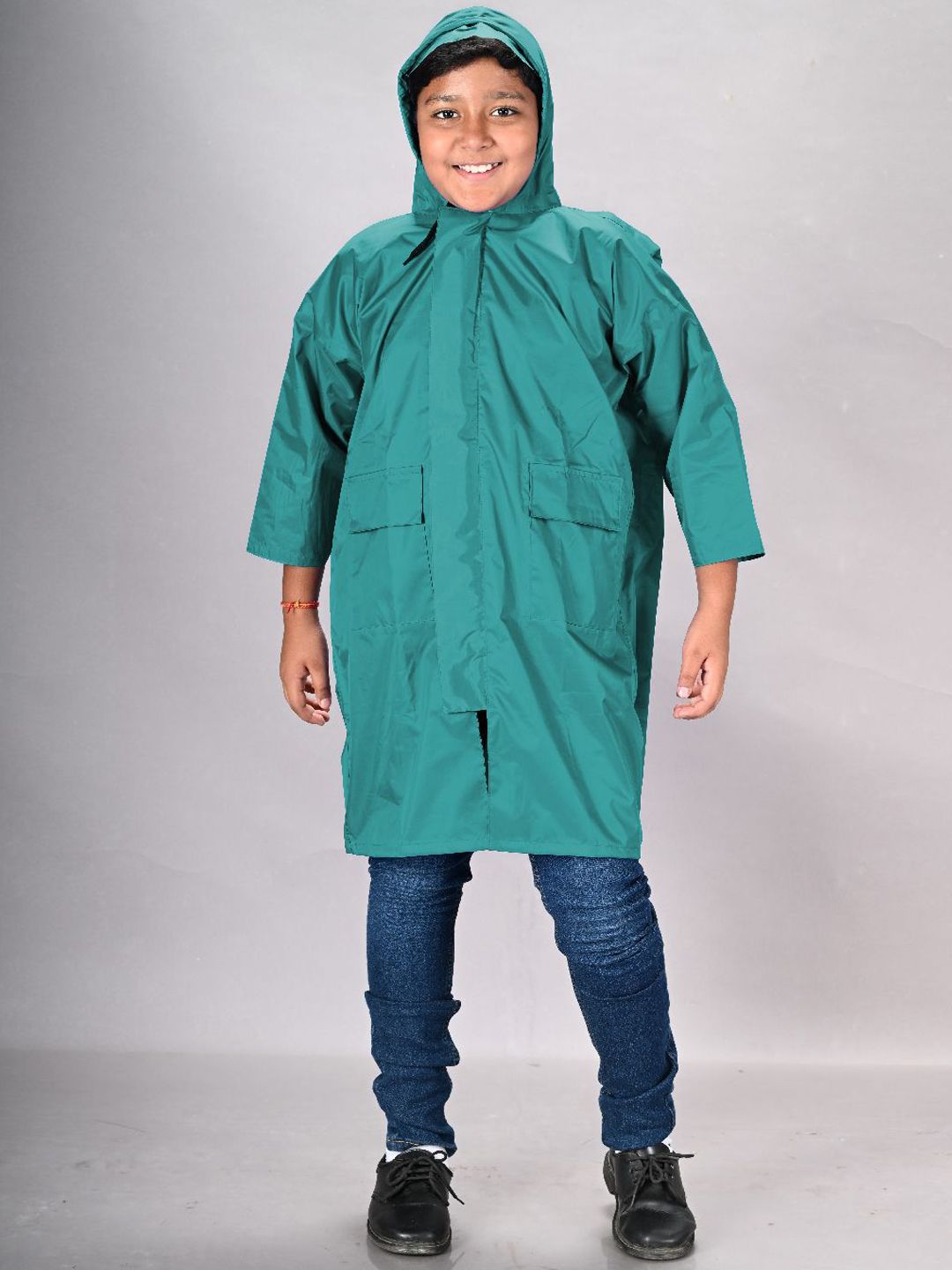 LUX VENUS Boys Raincoat With School Bag Cover-picture-31
