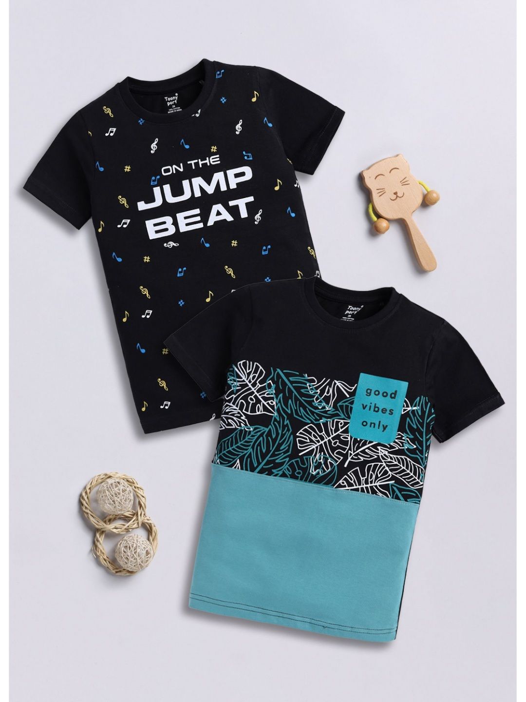 Toonyport Boys 2 Printed T-shirt-picture-44