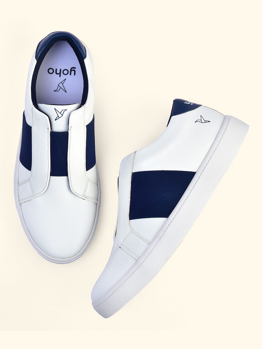 yoho Women Colourblocked PU Slip-On Sneakers-picture-12