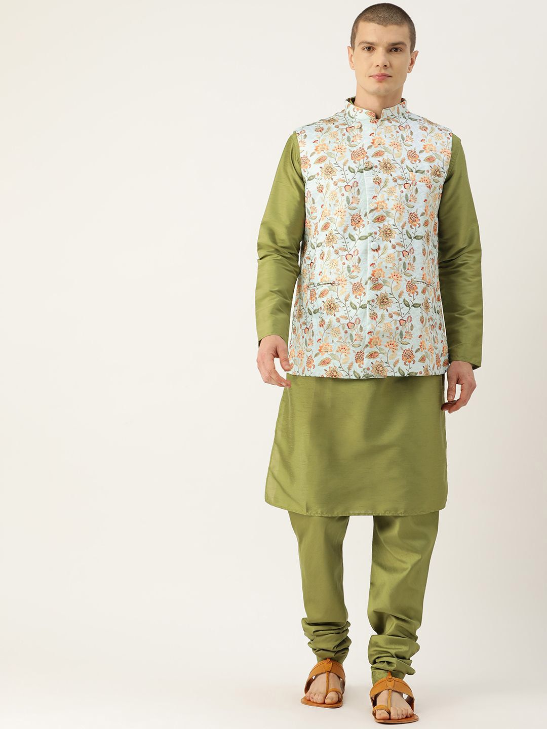 simaaya Sayisha Printed Woven Nehru Jackets-picture-18