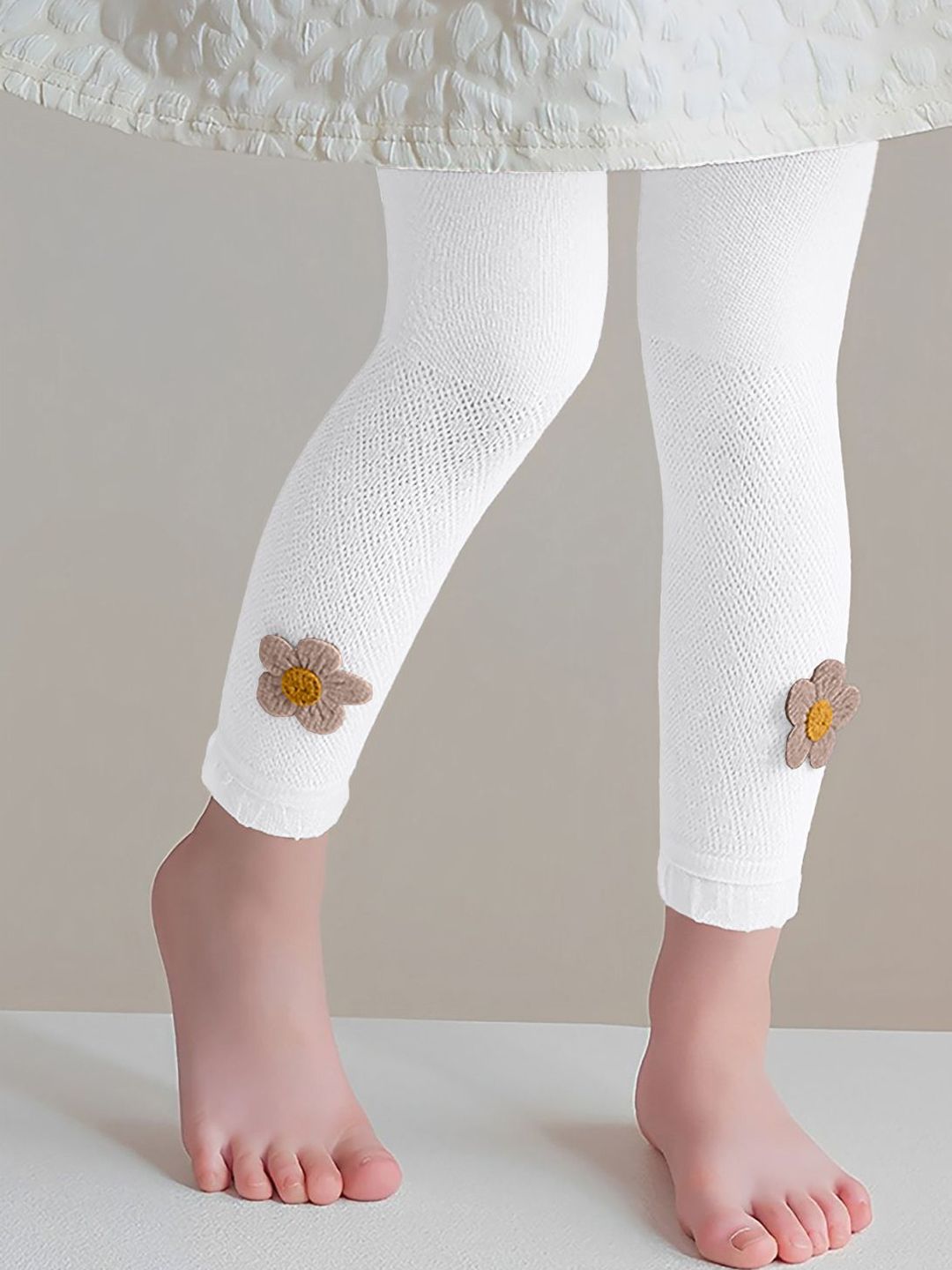 SYGA Girls Pantyhose Flower Design Ankle-Length Jeggings-picture-22