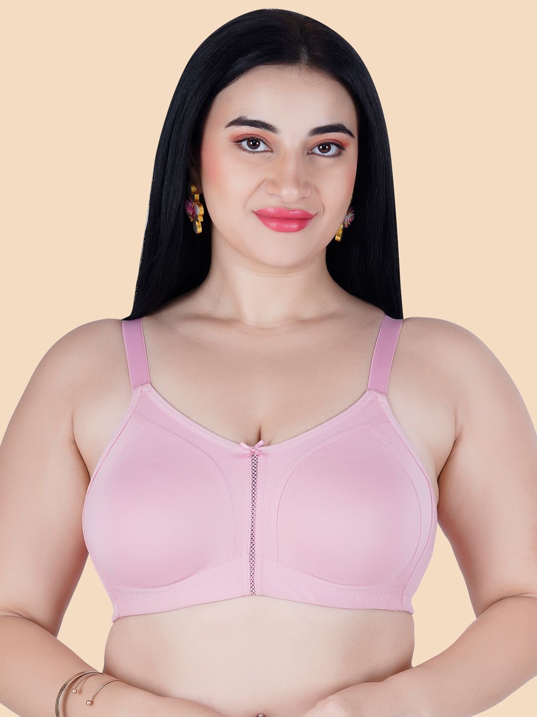 Tweens Cotton Non Padded Full Coverage Minimizer Bra