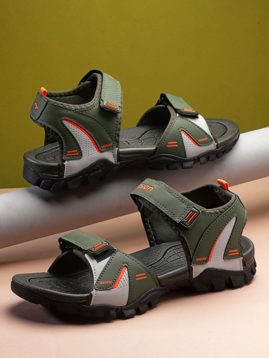 ASIAN  Men Textured Sports Sandal-picture-11