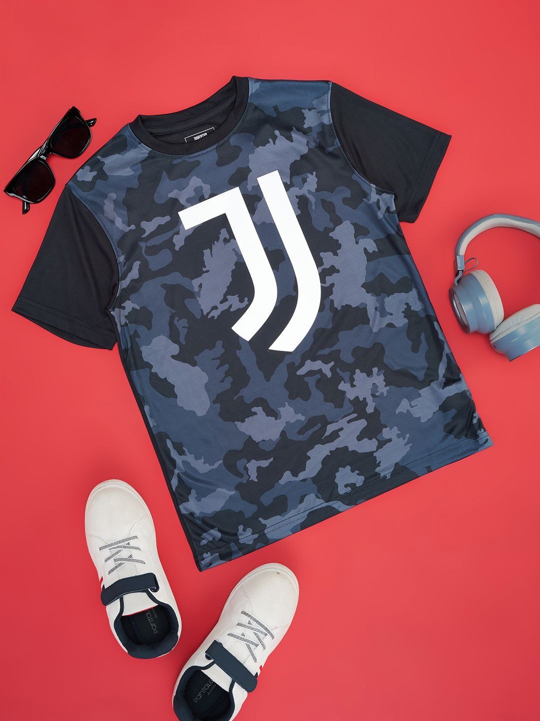 Pantaloons Junior Boys Printed Applique T-shirt-picture-22