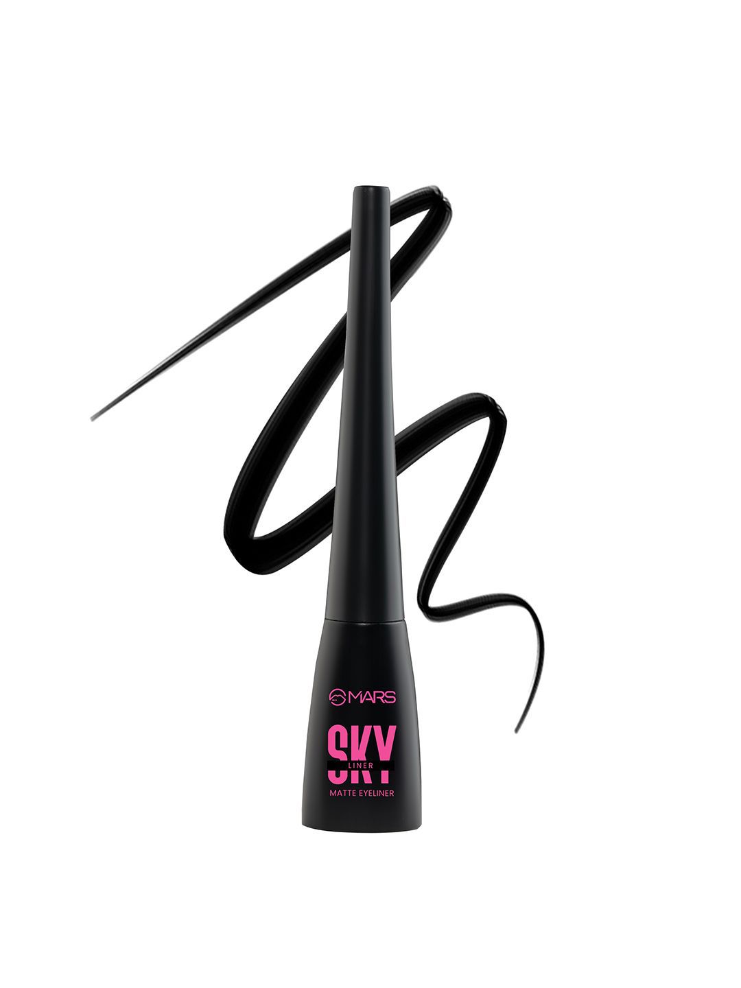 MARS Skyline Smudge Proof Liquid Eyeliner 4ml - Black-image-13