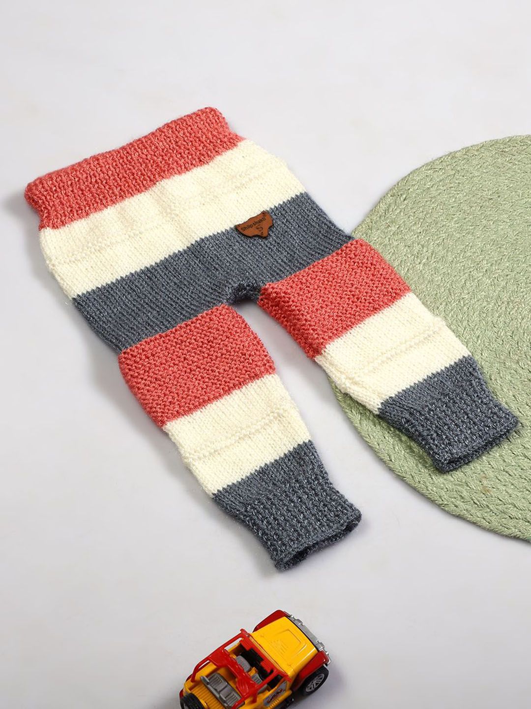 ShilpShakti Kids Colourblocked Knitted Thermal Bottoms-picture-25