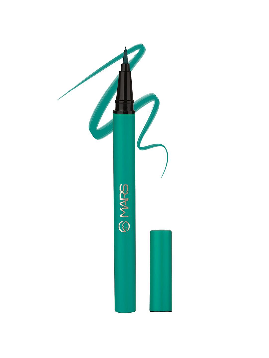 MARS Strokes City Strokes Charming Eyes Long-lasting Liquid Eyeliner- Green- 1ml-picture-0