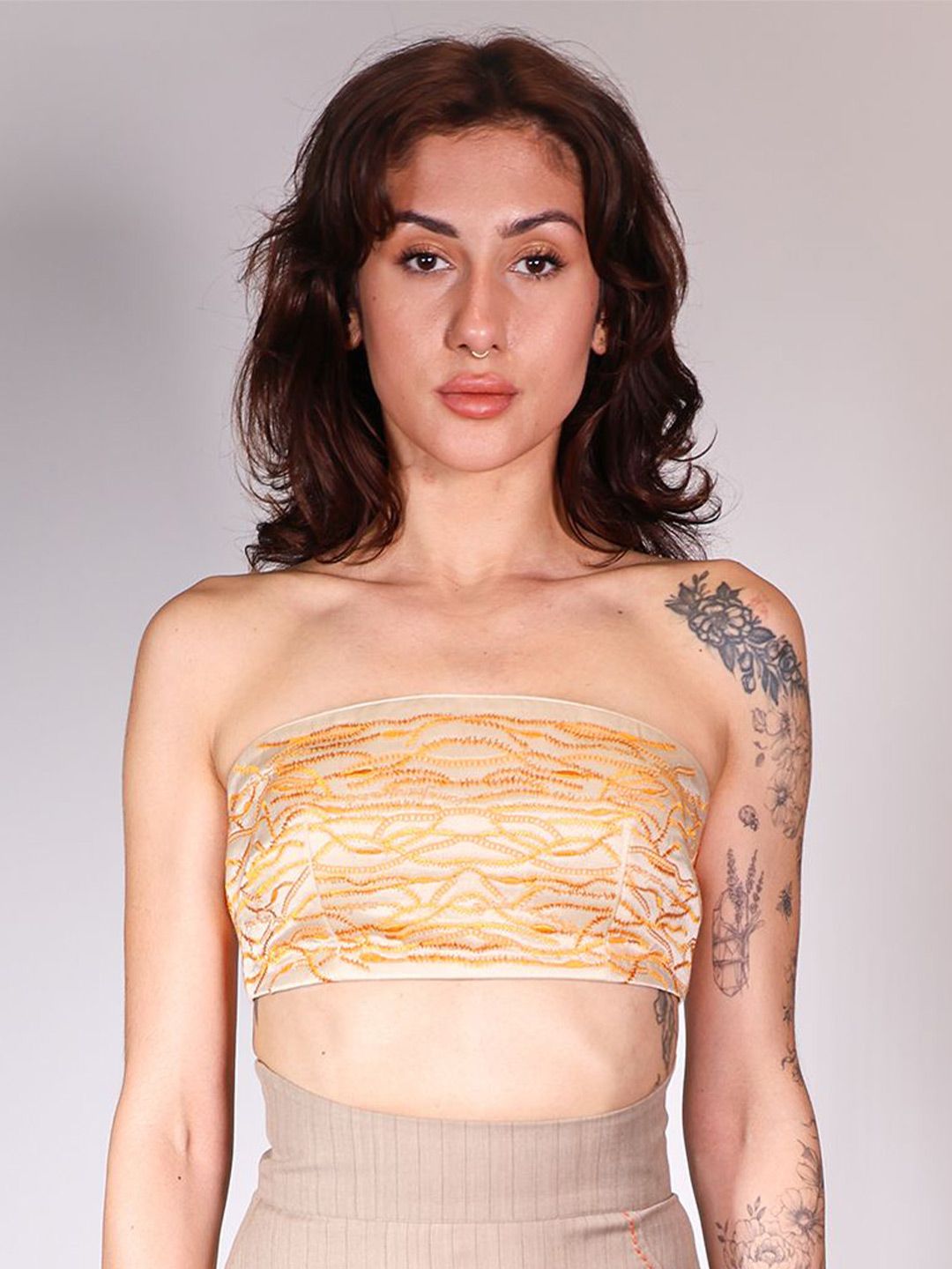 Arya Giri Print Tube Crop Top-picture-58