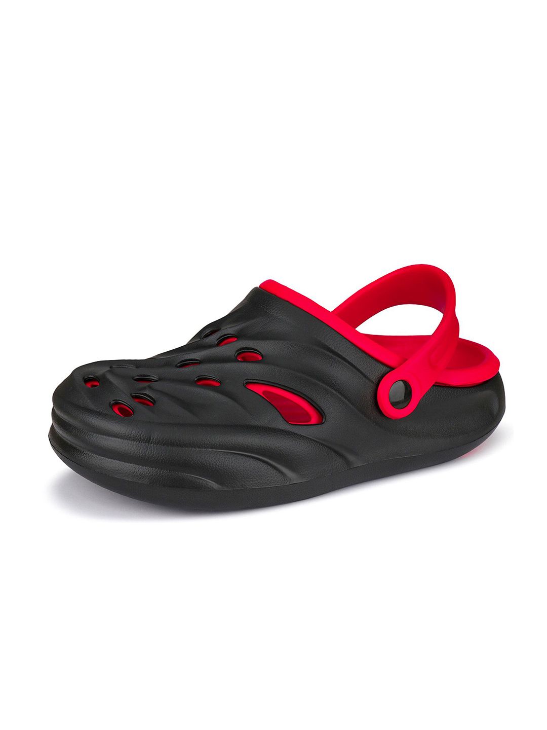 BERSACHE Men Colourblocked Rubber Clogs-picture-44