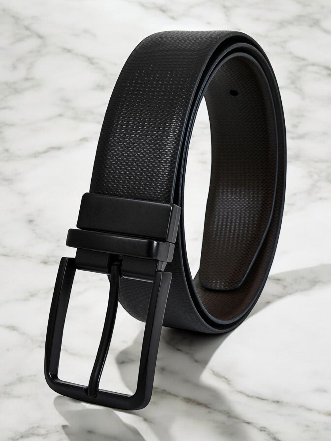 CRUSSET Men Leather Reversible Formal Belt-picture-38
