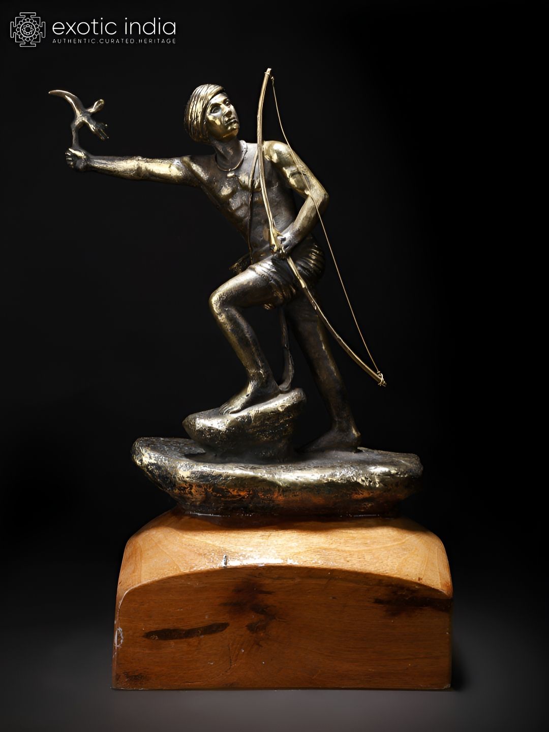 Exotic India Gold-Toned Figurine Showpiece-image-38