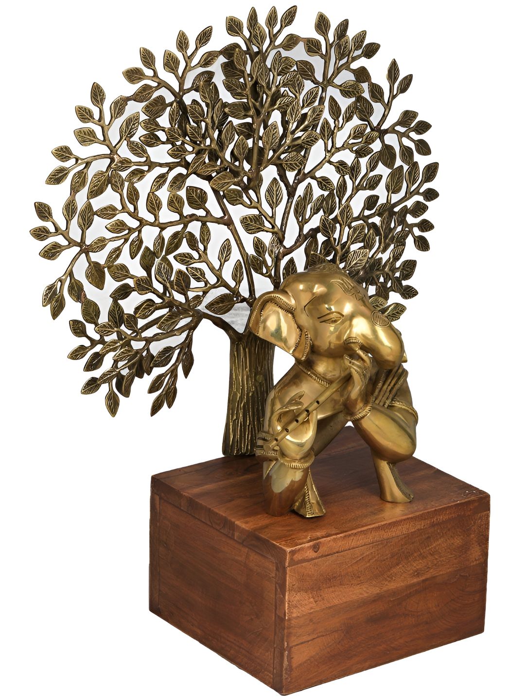 Exotic India Gold-Toned Religious Idol Showpiece-picture-39