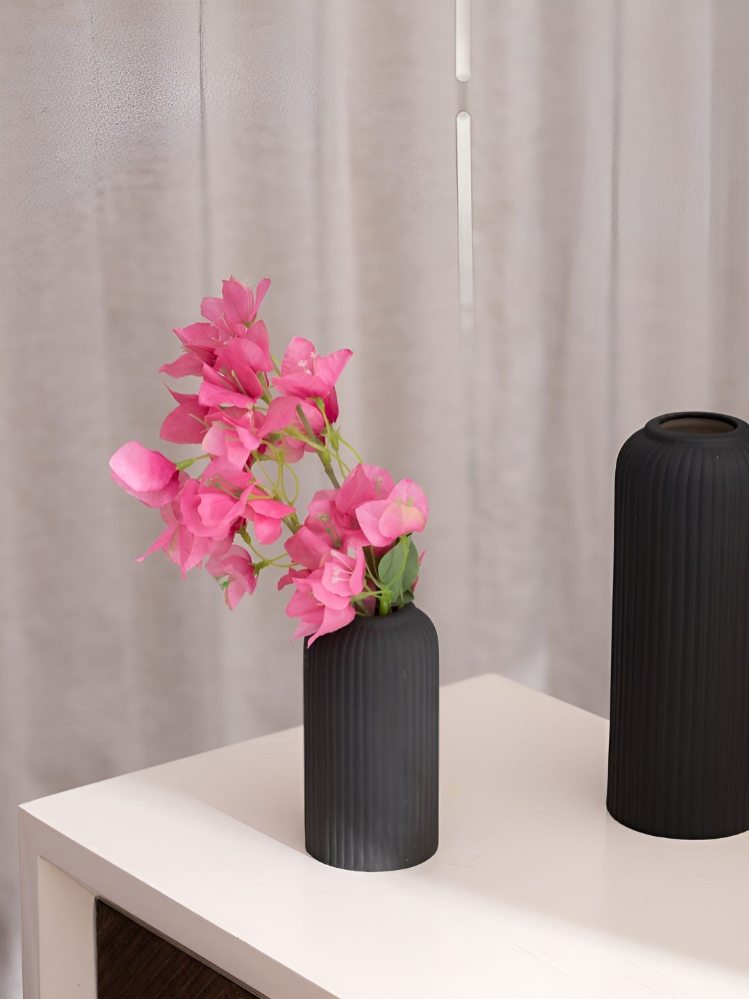 The Decor Mantra Black  Ceramic Flower Vases-picture-16