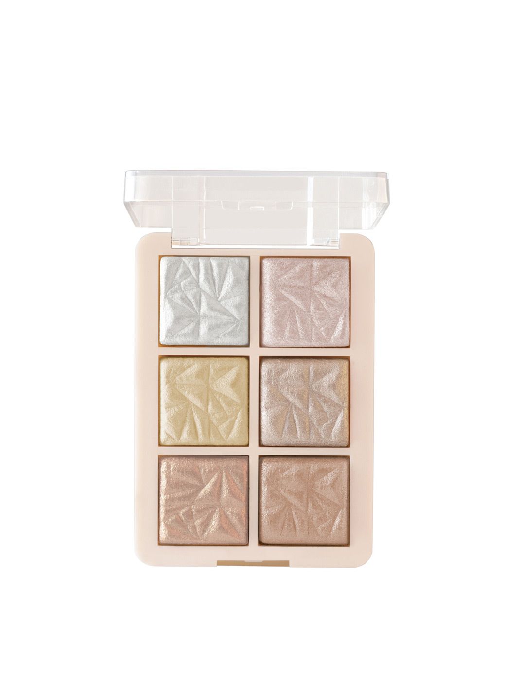 MARS Glowzilla Palette 6 Shade Long Lasting Illuminating Highlighter -12gm-Shade 01-image-14