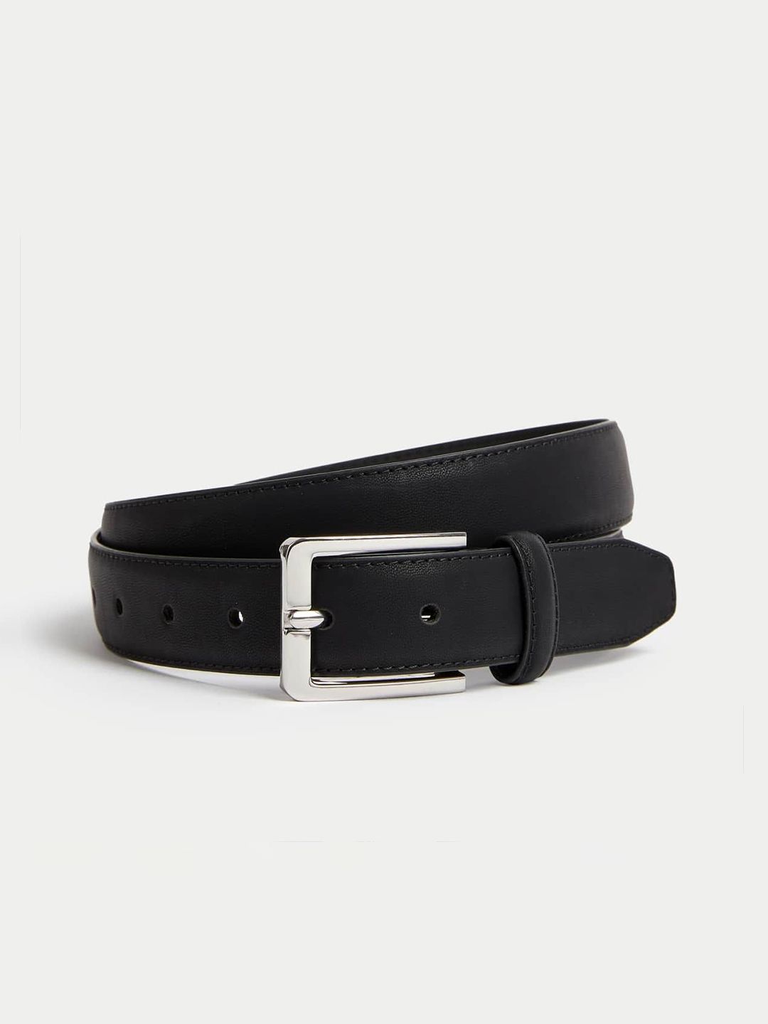 Marks & Spencer Men Solid Tang Casual Belt-image-7