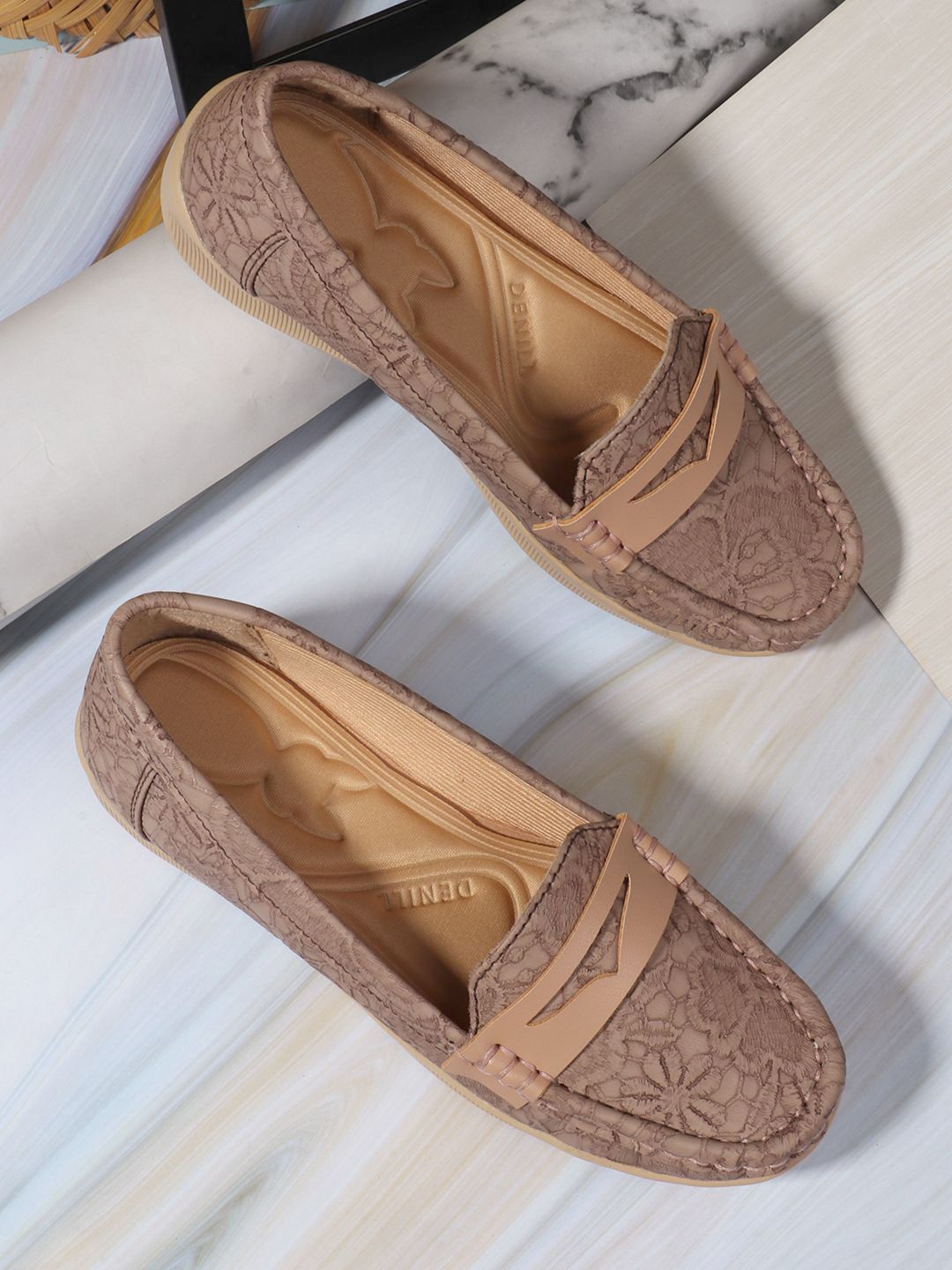 Denill Women Printed Loafers-picture-30