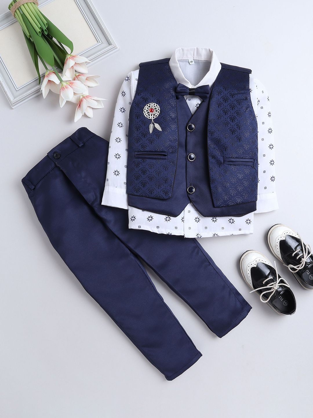 FOURFOLDS Boys 3-Piece Suit-picture-31