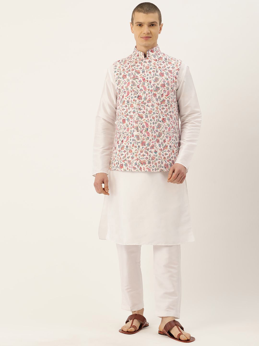 simaaya Sayisha Printed Woven Nehru Jacket-picture-17