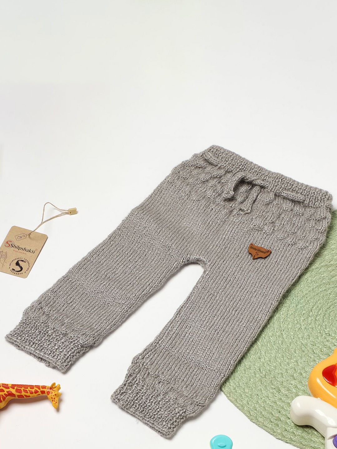 ShilpShakti Kids Knitted Thermal Bottoms-picture-26