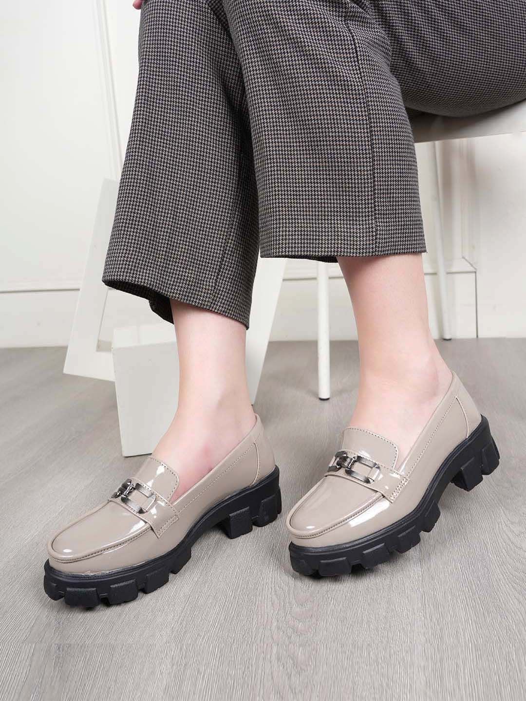 DressBerry Women Textured Patent Leather Fashion-picture-25