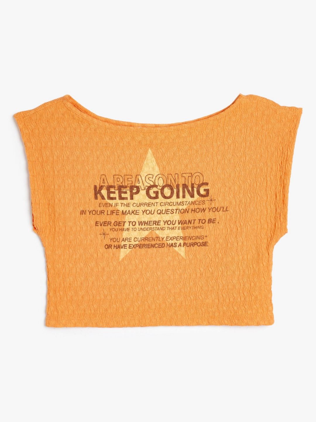 Koton Women Typography Printed Applique Slim Fit T-shirt-picture-35