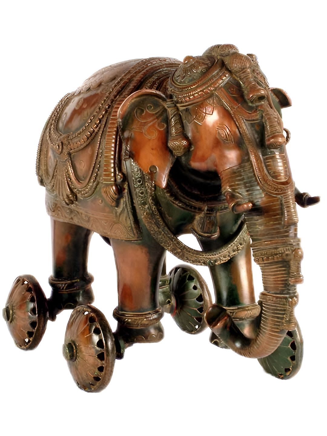 Exotic India Brown Figurine Showpiece-image-37