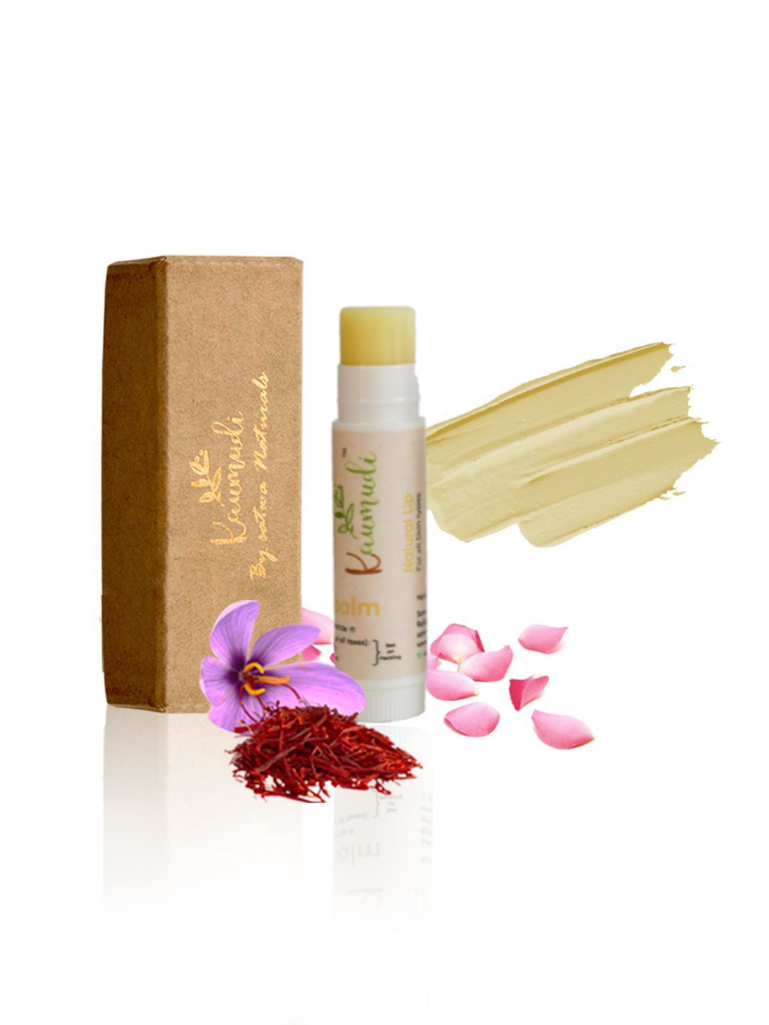 kaumudi Handmade 3 in1 Lip Balm with Shea Butter 4.5 g - Natural Lip-picture-28