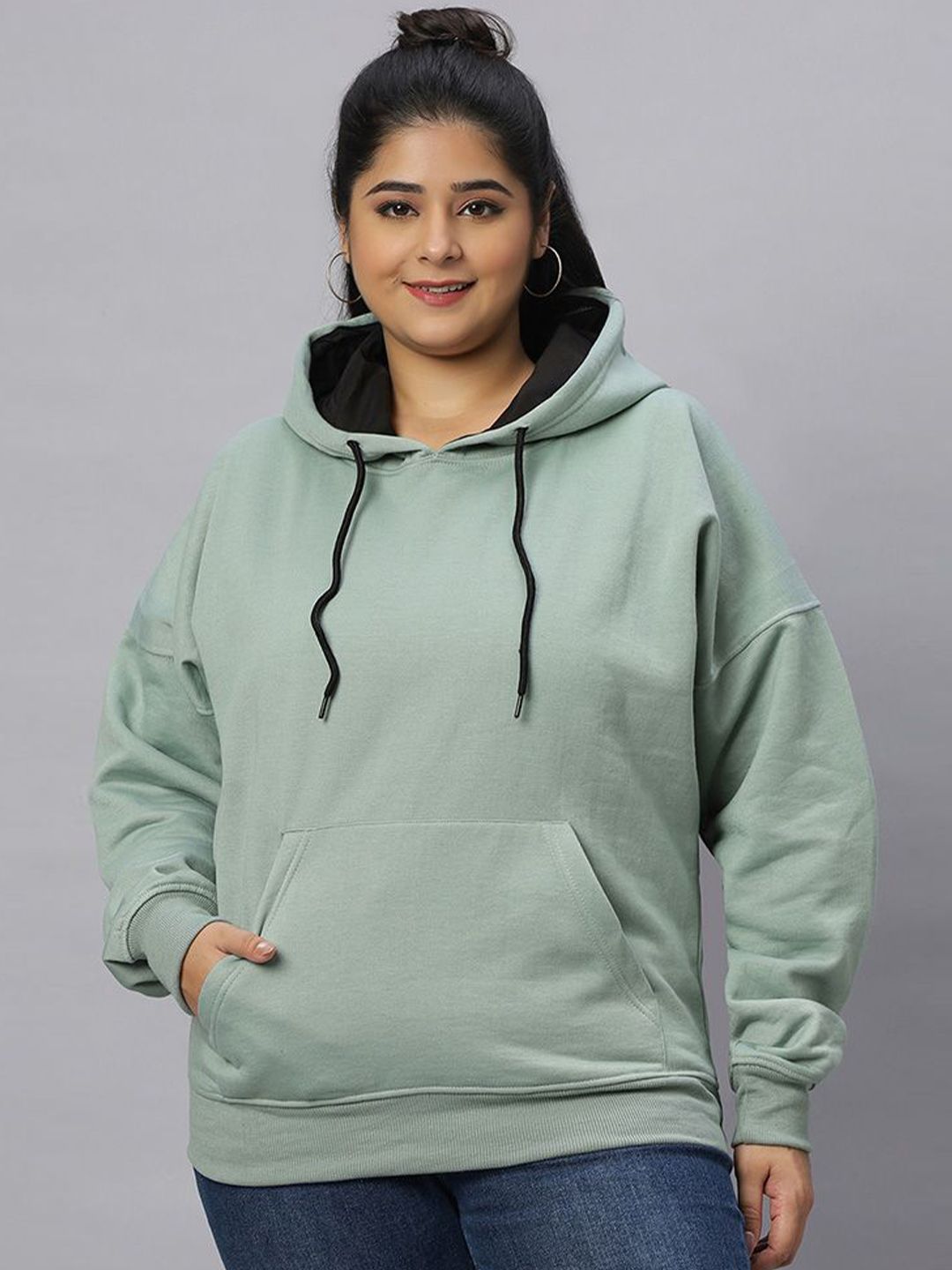 Wear Your Opinion Women Hooded Pullover Sweatshirt-picture-44