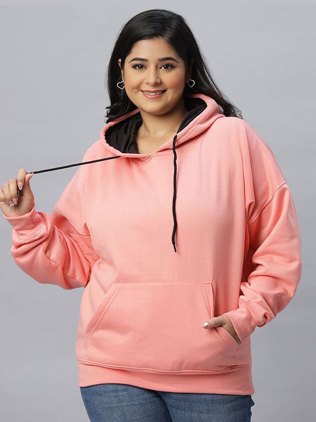 Wear Your Opinion Women Hooded Pullover Sweatshirt-picture-45