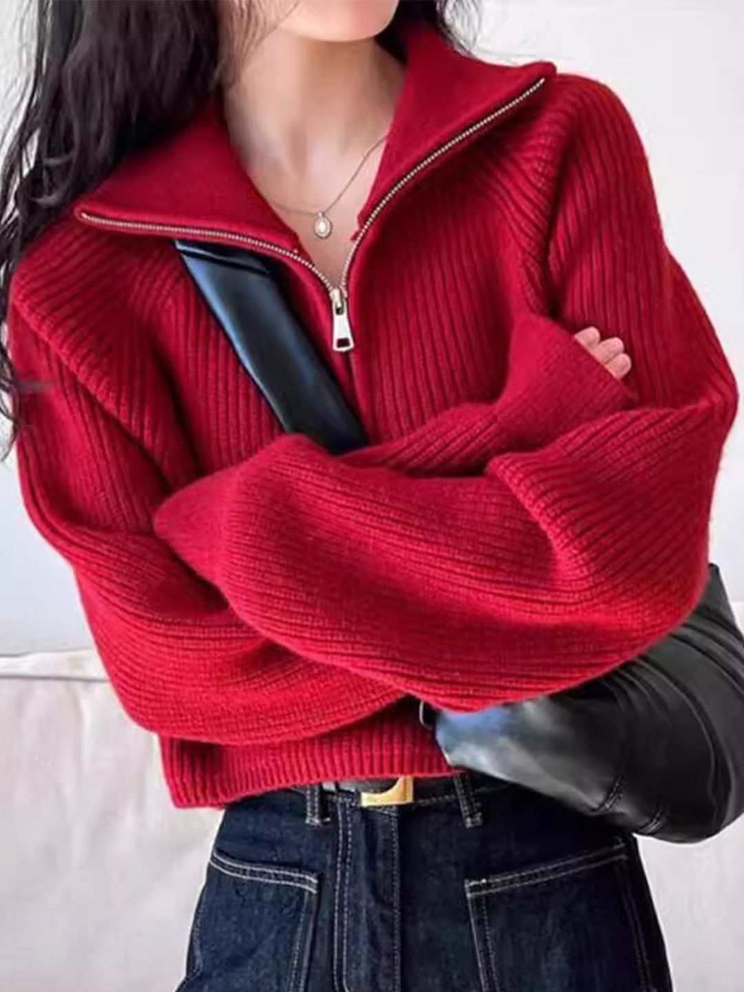 StyleCast Women Ribbed Turtle Neck Long Sleeves Sweaters-picture-51