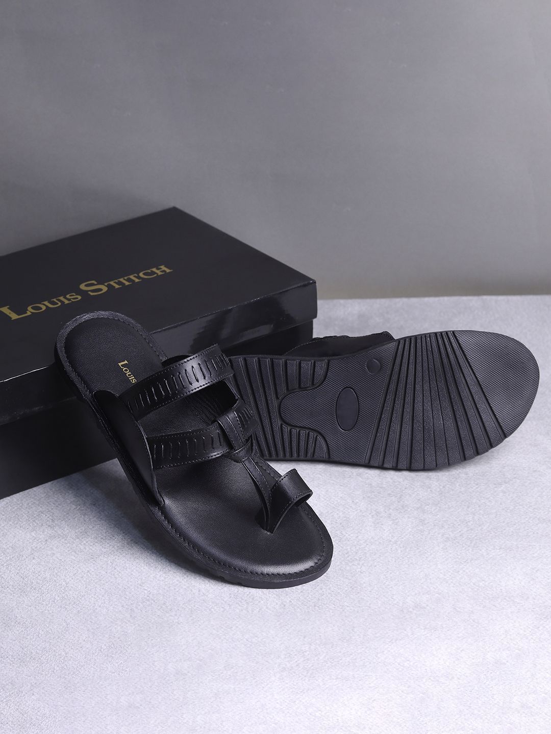 LOUIS STITCH Men Leather Comfort Sandals-picture-29
