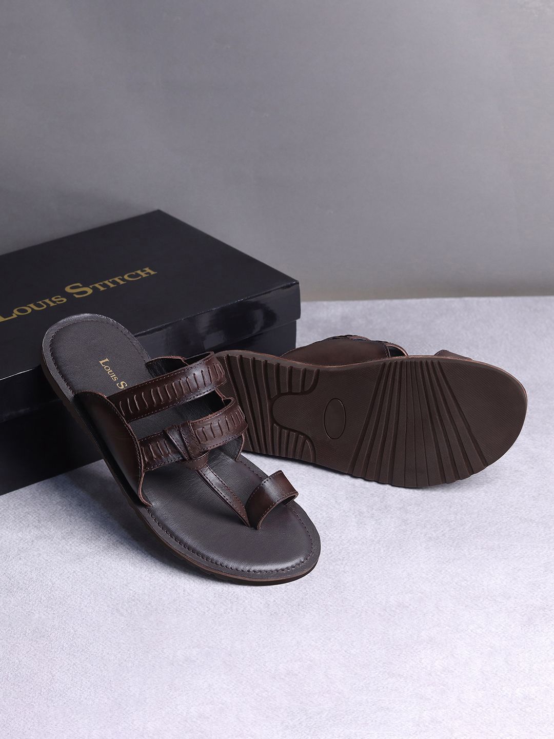 LOUIS STITCH Men Leather Comfort Sandals-picture-27