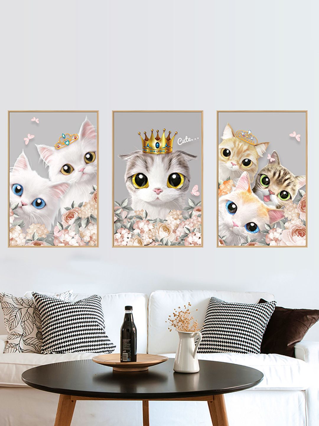 Asian royal White & Grey Printed Waterproof Decals And Stickers-picture-37