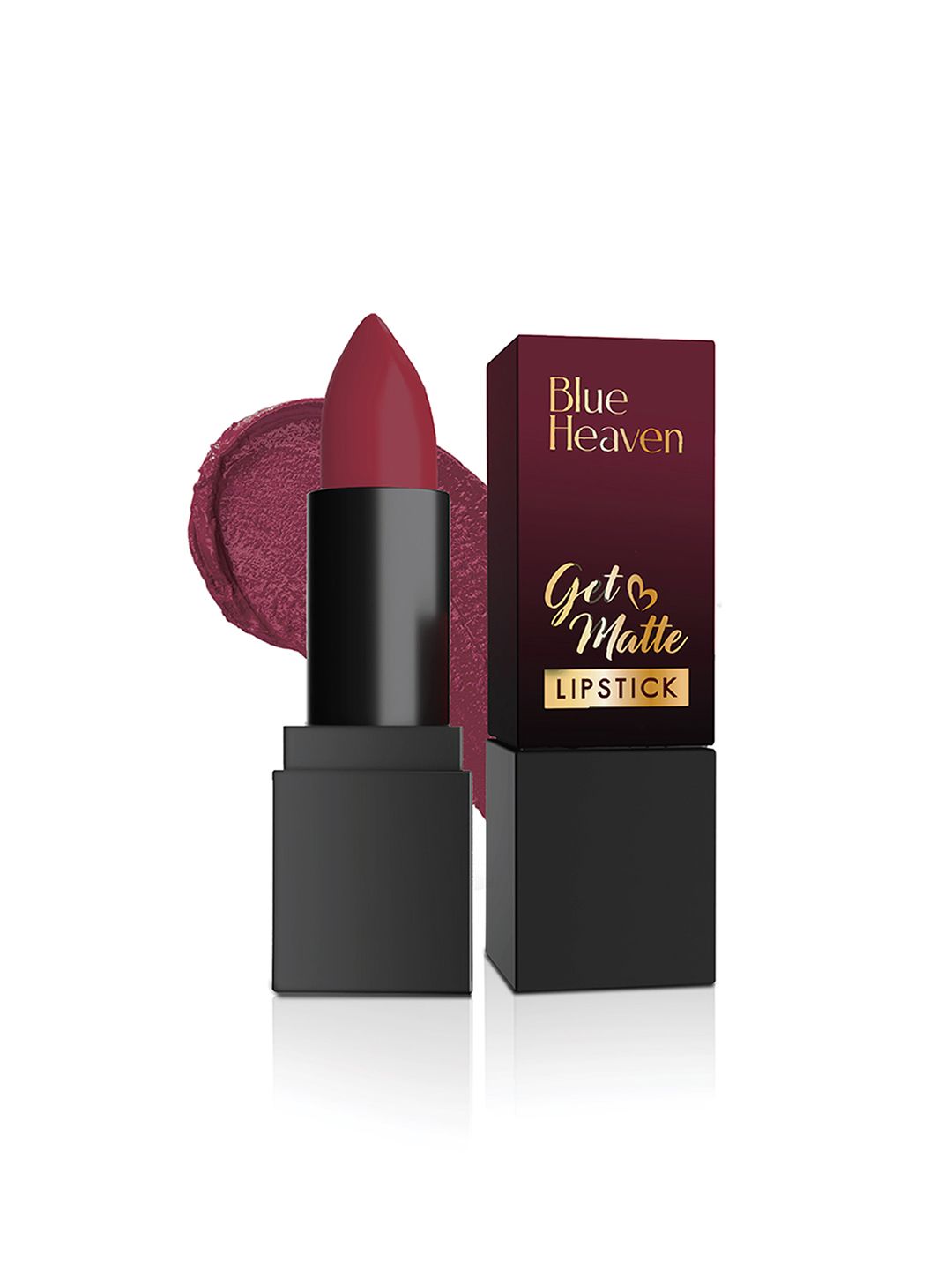 Blue Heaven Get Matte Long Lasting Lightweight Lipstick 4g - 201M-picture-26