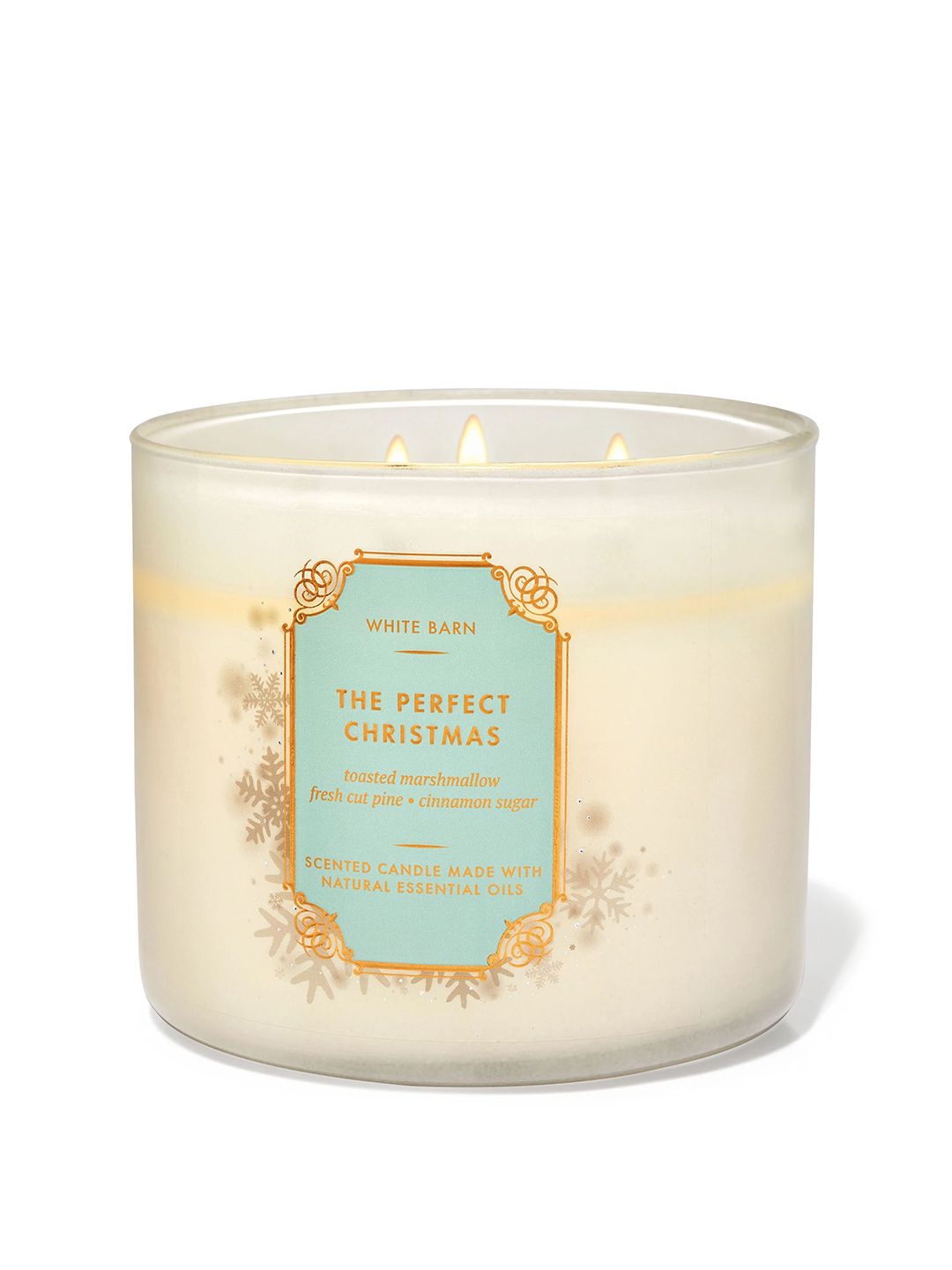 Bath & Body Works The Perfect Christmas Scented 3-Wick Candle - 411g-picture-10