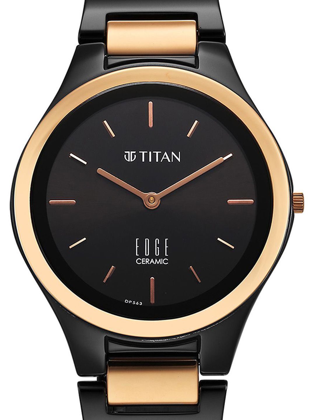 Titan Women Embellished Dial & Ceramic Bracelet Style Straps Analogue Watch 2653KC05-picture-39