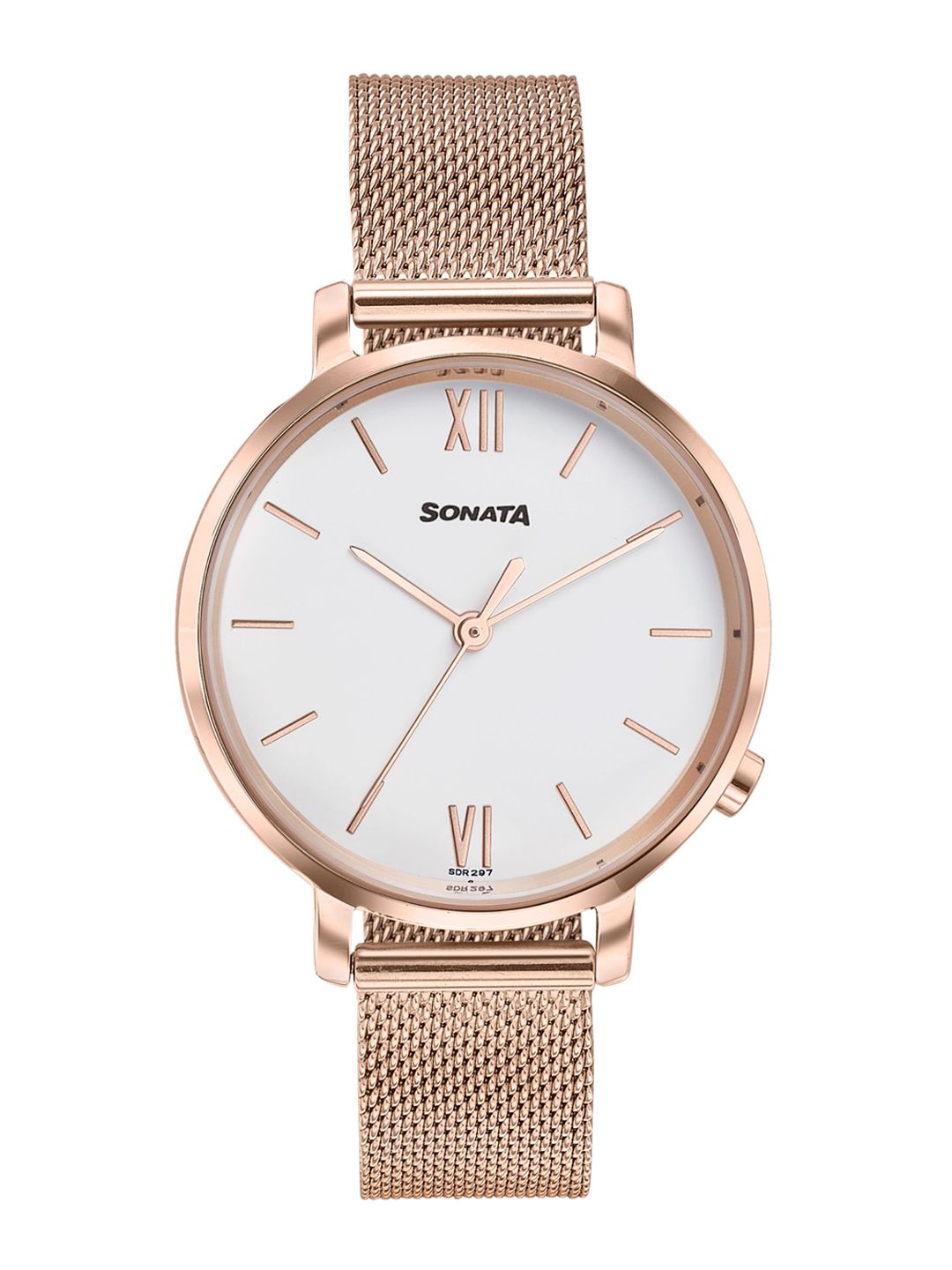 Sonata Elegent Essentials Women Bracelet Style Straps Analogue Watch 87045WM02W-picture-39