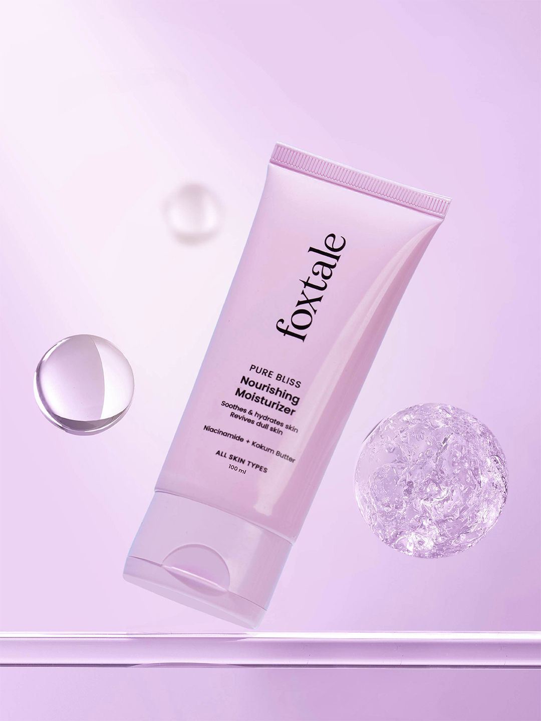 FoxTale Pure Bliss Nourishing Moisturiser with Niacinamide - 100 ml-image-34