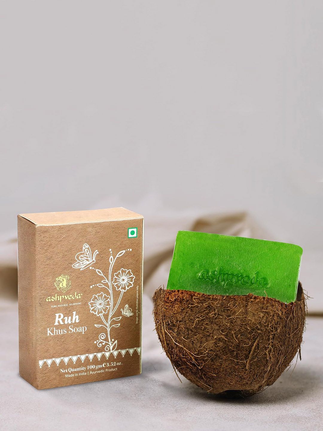 ASHPVEDA Ruh Khus Soap With Aloevera For Nourishing Skin - 100 g-picture-34