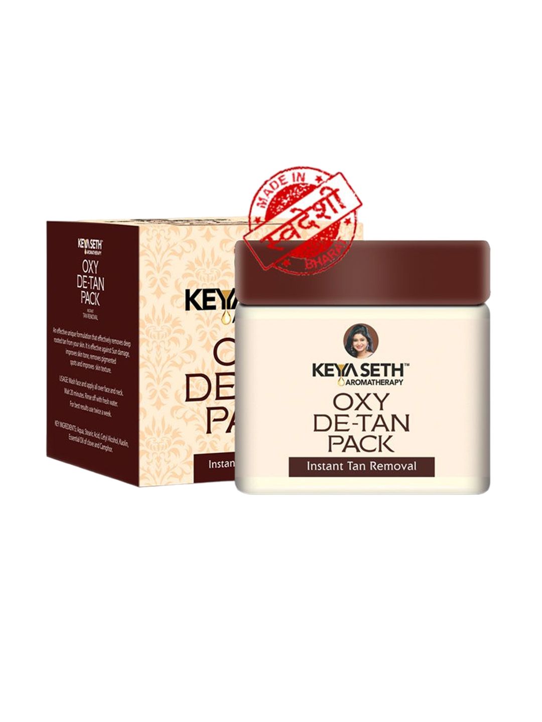 keya seth aromatherapy KEYA SETH Oxy De Tan Pack With Clove Essential Oil - 50 g-picture-16